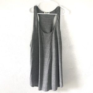 Tipsy Elves Solid Grey Racerback Tank